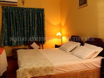 Majlis Ayurvedic Health Park Yoga and Meditation Greeshmam - Deluxe Room (AC)